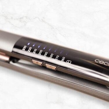 Випрямляч для волосся Cecotec RitualCare 1200 Titanium Ion Touch з іонізацією та кератиновим покриттям