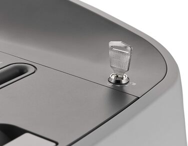 Шредер Dahle ShredMATIC 90 з автоподачею паперу, P-4, 300 аркушів, світло-сірий/сірий, без масла, без обслуговування