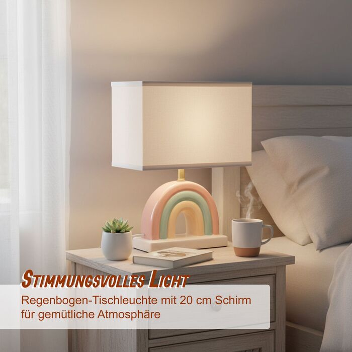 Настільна лампа Relaxdays 'Райдуга'