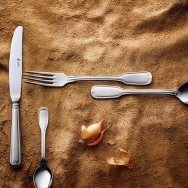 Дитячий столовий набір Paul Wirths Kinderbesteck AUGSBURGER FADEN (4 шт.) - ложка, виделка, ніж | Можна мити в посудомийній машині