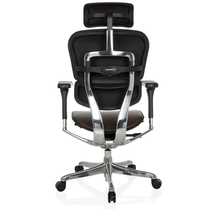 Крісло офісне / Керівне крісло ERGOHUMAN GEN2 шкіра темно-коричневе hjh OFFICE