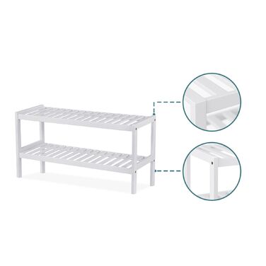 Стелаж для взуття Relaxdays з бамбука