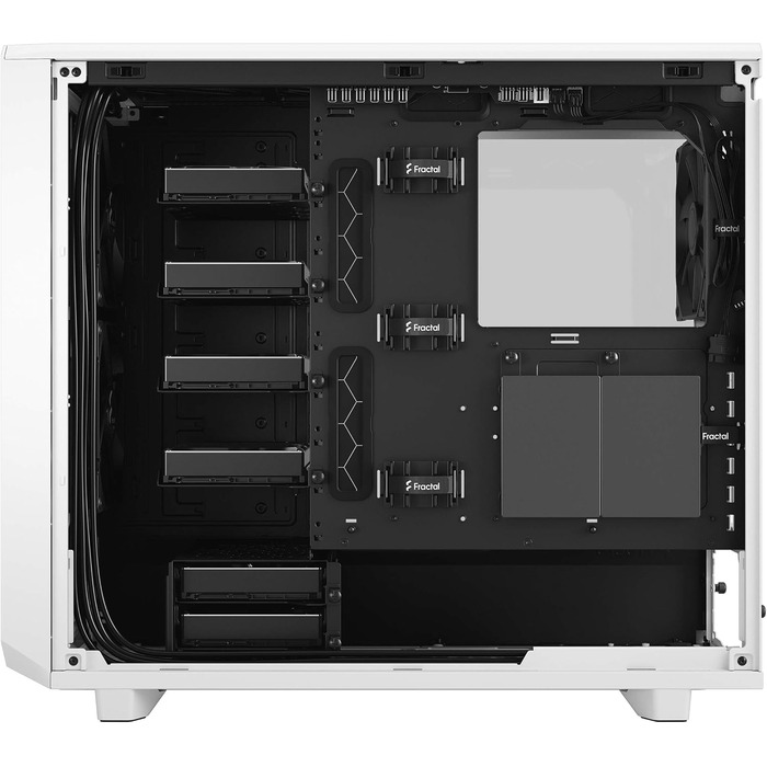 Корпус Fractal Design Meshify 2 White TG із прозорим склом