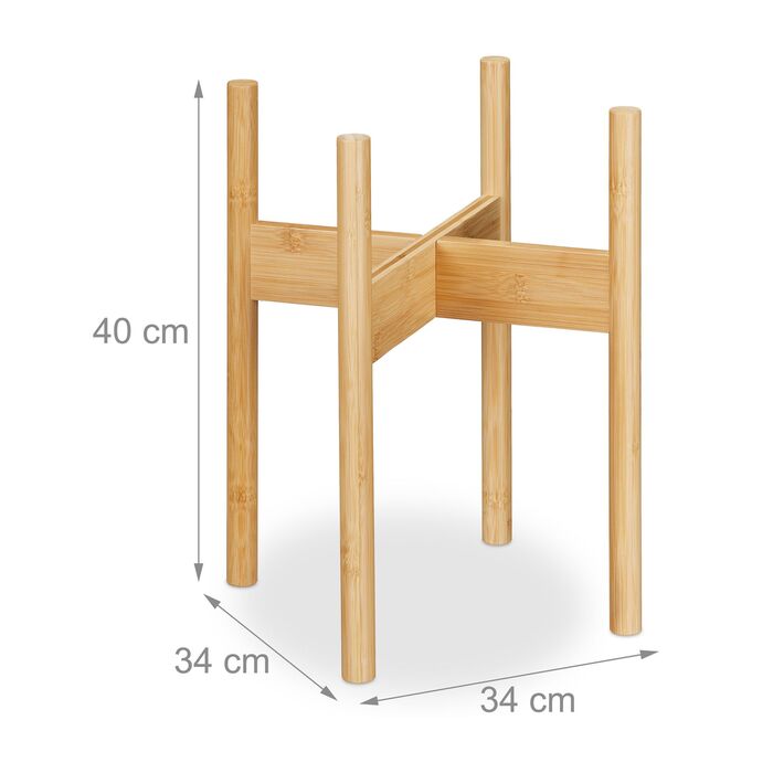 Набір з 3 підставок для рослин Relaxdays