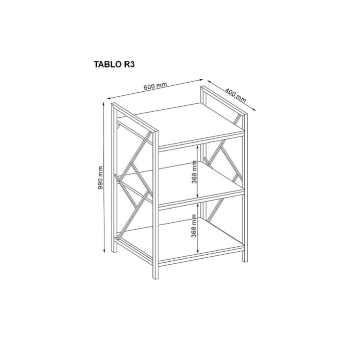 Стелаж TABLO R3