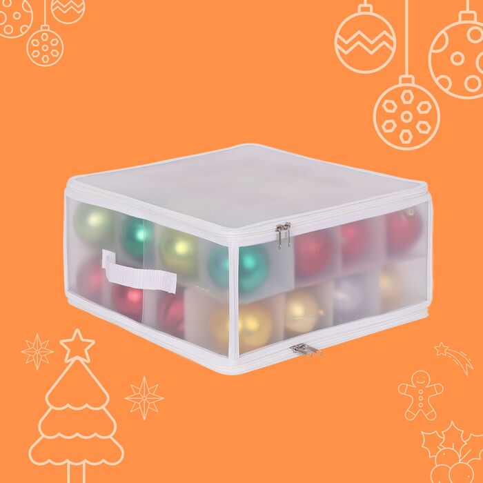 Коробка для зберігання новорічних кулі