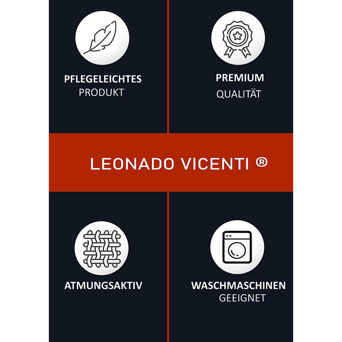 Підодіяльник Leonado Vicenti 220x240 см і 2 наволочки 80х80 см білий