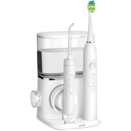 Waterpik Sensonic Complete Care: електричний ірigator та зубна щітка, CC-04, білий