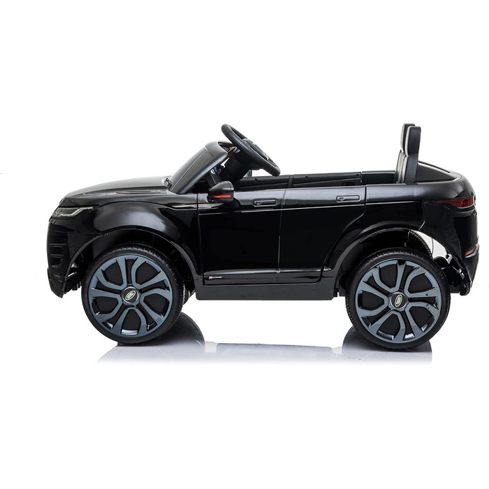 Дитячий електромобіль Range Rover Evoque 12V, ліцензія, білий/чорний