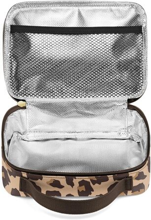 Термосумка Reisenthel Thermocase Leo Macchiato – Компактна сумка-холодильник для косметики, ліків, перекусів та іншого – З водовідштовхувального матеріалу