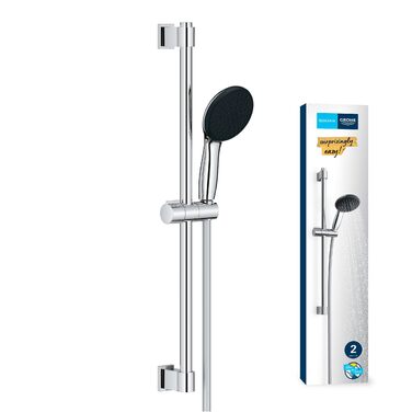 Набір душової кабіни GROHE Vitalio 110, 60 см, хром, 14 л/хв, 2 струмені