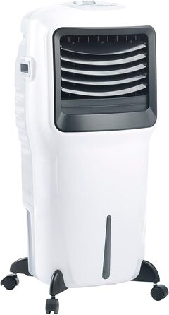 Вентилятор охолодження побутової техніки Sichler Квартира Випарний охолоджувач повітря LW-550 з іонізатором і таймером, 20 л, 110 Вт (водяне випарне охолодження, космічний охолоджувач з іонізатором, Sichler Mobile)