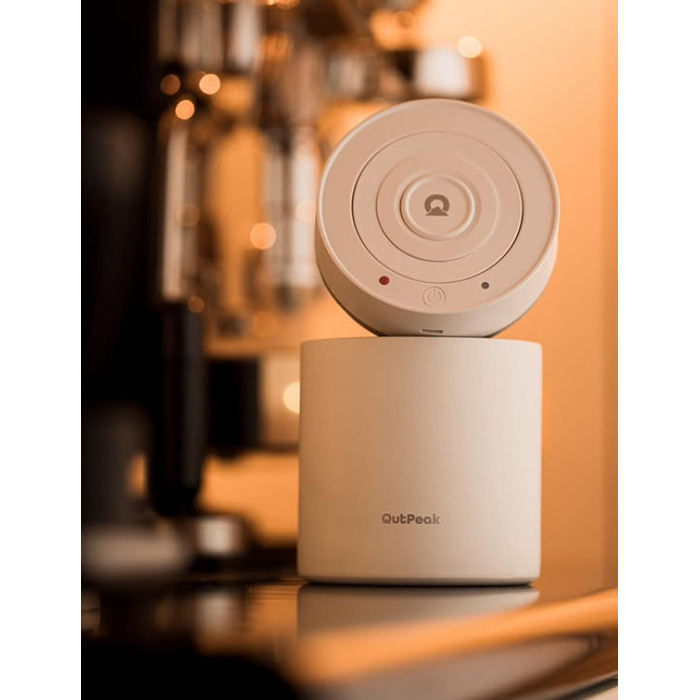 OUTPEAK Neo 2025 Kilo Auto-Vakuum-Канєстер для кави, 1,5 л, для 500 г кавових зерен, автоматичний, з нержавіючої сталі, для бариста, подарунок (великий, матовий чорний) (SW750)