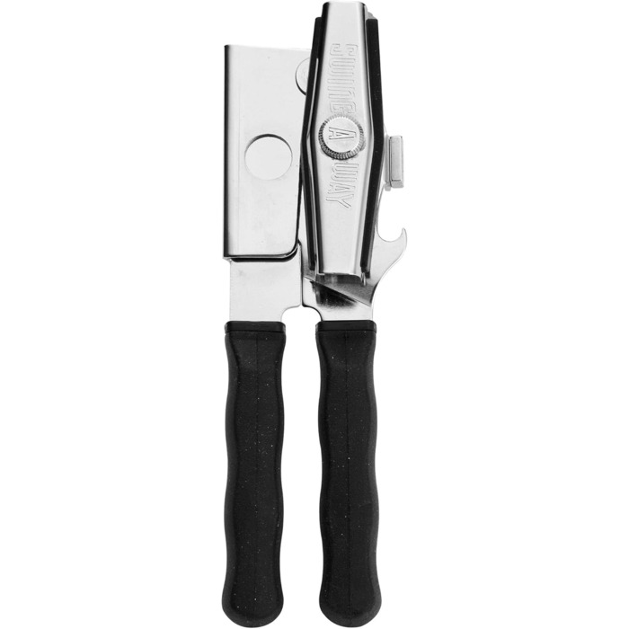 Відкривачка для пляшок Swing-A-Way Ergo з силіконовими ручками, чорна