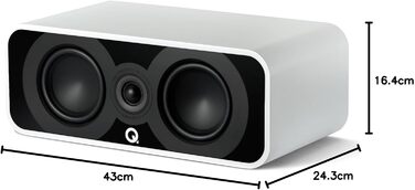 Центральний динамік Satin Black - 2x4.5 Mid/Bass, 1 Tviter - Surround Sound, 5090