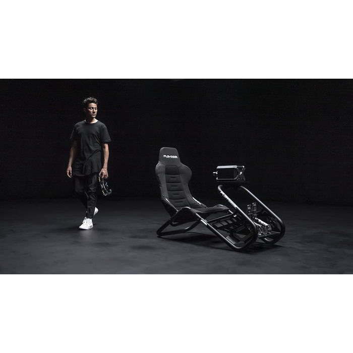 Playseat Trophy SIM Racing Cockpit: Гоночний кокпіт для симуляторів, сумісний з Direct Drive, PC/PS/Xbox - Чорний