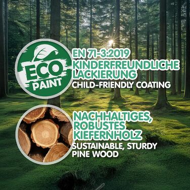 CADANI Мальте: ліжко-будинок для дітей 120x200 см, біле, Montessori, з бортиками, трансформується, з ламелями, до 200 кг