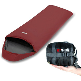 Ковдра Mivall Patrol Спальний мішок Lava, ультралегкий з найменшим розміром рюкзака Дорожній спальний мішок Літній спальний мішок Легкий спальний мішок