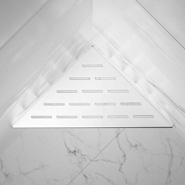 Поличка для душу Eck, нержавіюча сталь 304, для кахельної стіни, вбудована поличка для ремонту ванної кімнати, 2 шт., 254 мм, матова поверхня