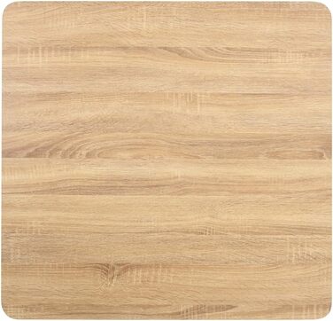 Столик для бістро/бару 60x60 см, MDF, Темно-коричневий | vidaXL