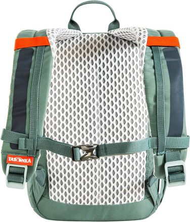 Рюкзак дитячий Tatonka Husky Bag JR 10 - Рюкзак для дітей від 4 років - Зі світловідбиваючими смугами і в т.ч. подушкою сидіння - Дівчатка і хлопчики - Розмір упаковки (10 л, Шавлія зелений)