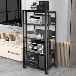 Стильна полиця-організатор для медіа та ігор Houcheyai