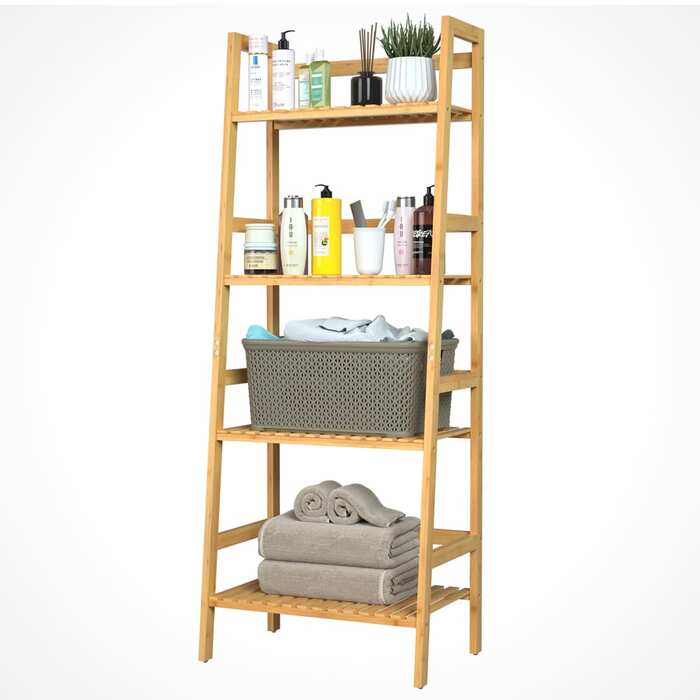 Полиця стояча Casaria бамбук 123x48x32см