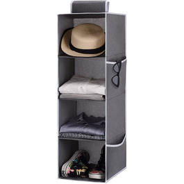 Підвісна полиця-органайзер для гардероба з 3 відділеннями
