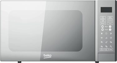 Мікрохвильова піч Beko MGF30330S, 30 л, цифрова, функція гриля, срібло