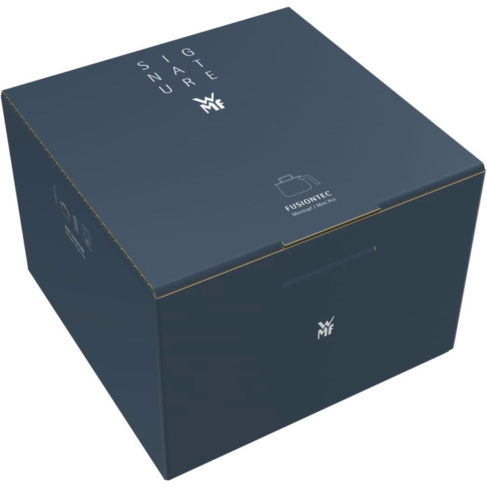 Каструля WMF Fusiontec Mineral Milchtopf з кришкою Gladeckel 12 см, для приготування молока, індукційна, з високотехнологічної кераміки, жароміцна, стійка до подряпин, колір: коричневий