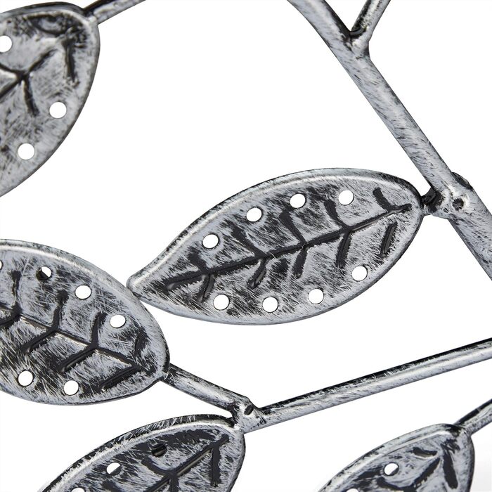 Органайзер для прикрас Relaxdays з підставкою для сережок (68 пар), чорний/срібло, 31x31x8,5 см