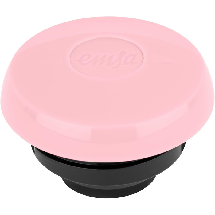 Термос Emsa Samba 1000 мл, білий прозорий, з термоізоляцією, Quick Press, 12 год гаряче, 24 год холодне