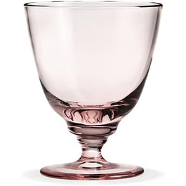 Скло Holmegaard з фут-видувним склом 35 cl для напоїв, (рожеве)