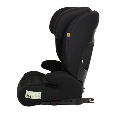 Автокрісло Novi Baby® James Premium i-Size ISOFIX для дітей 3,5-12 років, 100-150 см, регульоване, з підголівником, знімною спинкою (Чорний Go)