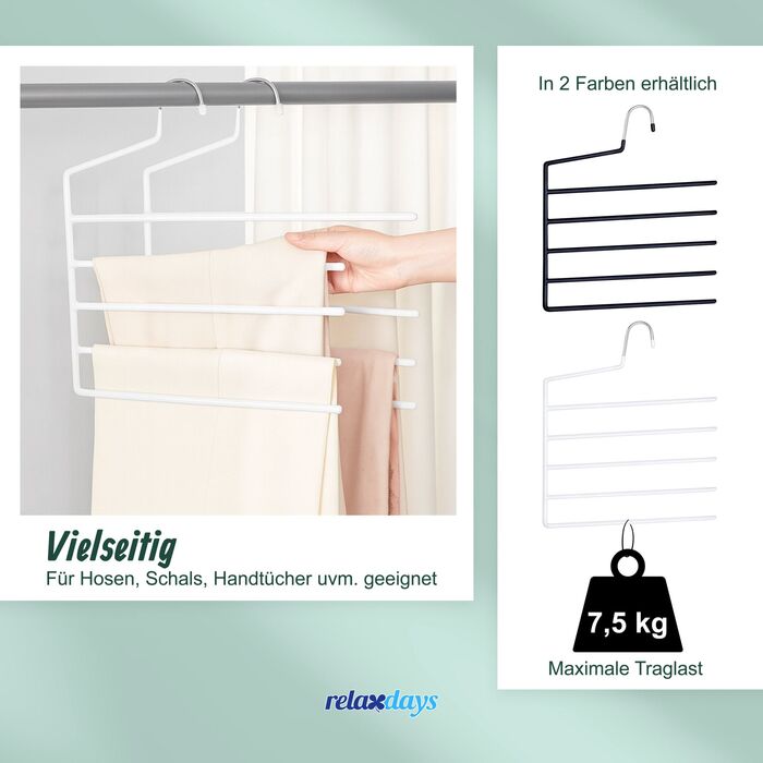 Набір для прасування штанів Relaxdays