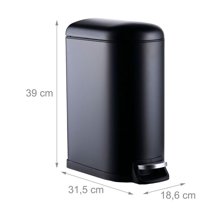 Відро для сміття Relaxdays, 10 літрів