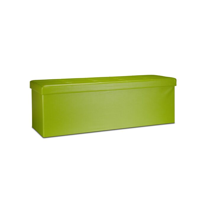 Relaxdays Складана лавка з екошкіри