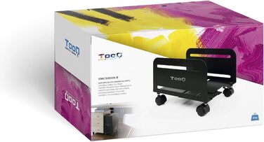 Підставка для CPU TooQ UMCS0004-B, металева, чорна, до 10 кг, ширина 119-209 мм