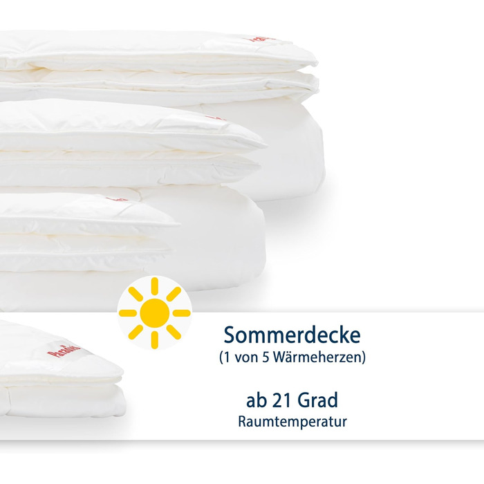 Ковдра PARADIES Prima Bio 135x200 см - м'яка та дихаюча, степкова (літня)