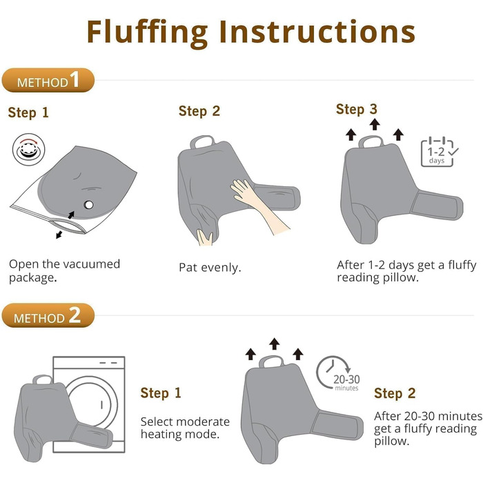 Підкуштунок Sasttie з велюровою спинкою, подушка для підтримки спини для дорослих з підлокітниками, для читання в ліжку, на дивані, на підлозі, в гуртожитку.