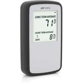 Радон-детектор Airthings 325 Corentium Home 2: портативний, з Bluetooth, датчики вологості та температури