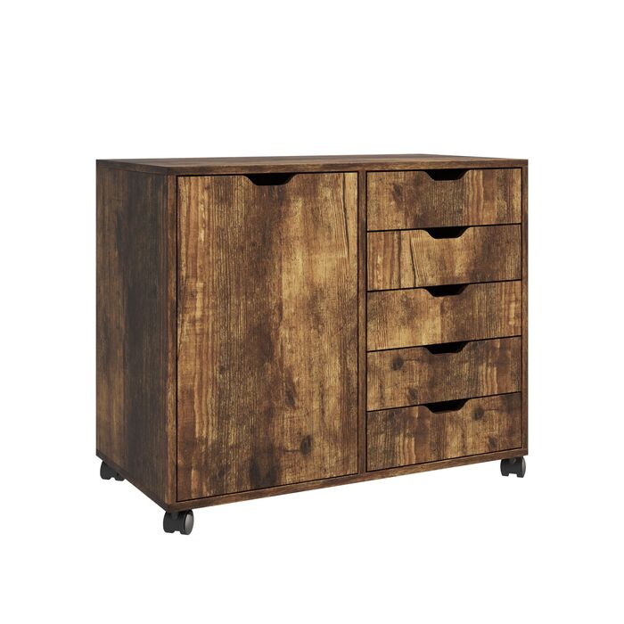 Relaxdays Роликовий контейнер з шухлядами та відсіками