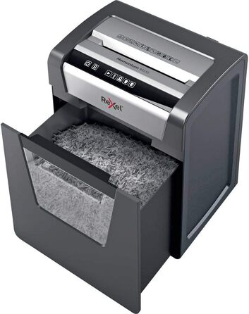 Шредер Rexel Momentum X308: безпечне знищення документів, P3, 10 аркушів, чорний