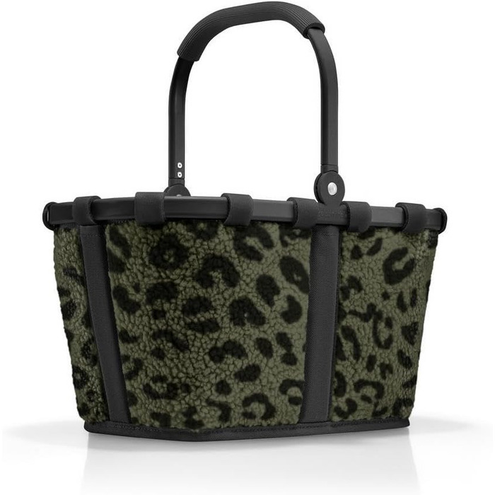 Сумка-шопер Reisenthel CarryBag XS Teddy Leo Olive – Стабільний кошик XS з практичною внутрішньою кишенею, водонепроникний дизайн