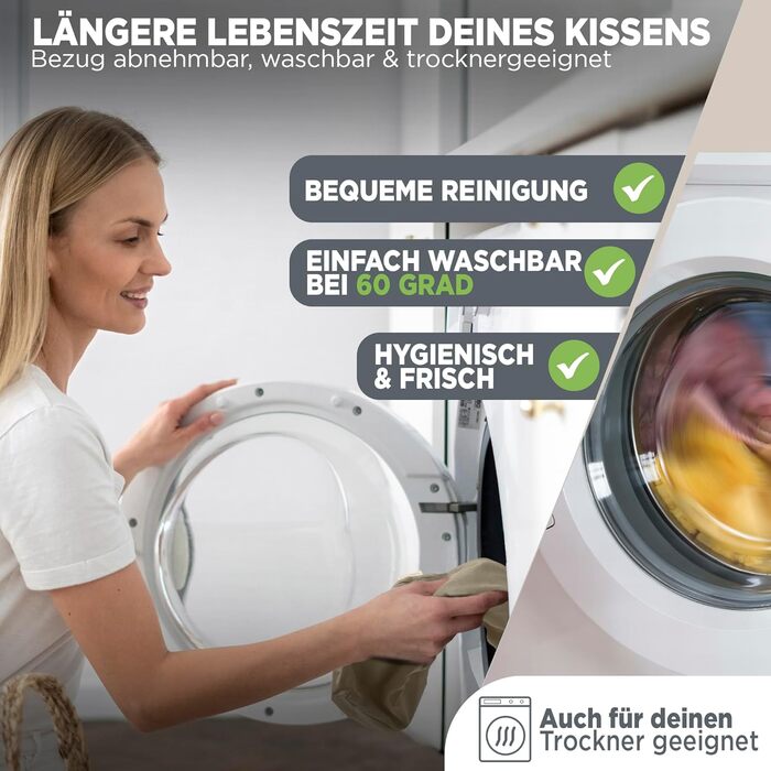 Ергономічний ортопедичний подушка-кільце Theraline для розвантаження куприка, після операцій та пологів, при геморої (Антрацит Меланж, 35x48 см)