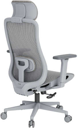 Крісло офісне OfficePro Wave OC670-G-G-G