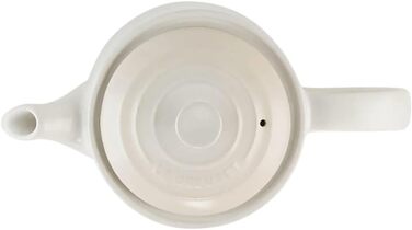 Чайник Le Creuset 1.3 л, чорний, 70703130000000 (Meringue), 12.6 x 23.9 x 17 см, для 4 чашок