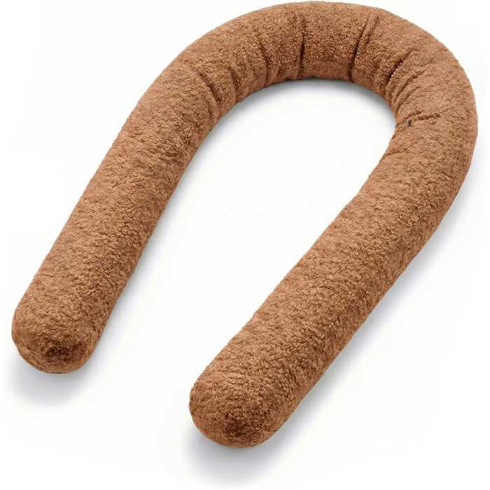 Подушка для сну Totsy Baby (подушка-жабеня/змійка) для вагітних та дітей, бавовна, Oeko-Tex, 150 см, колір Pumpkin