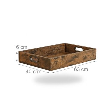 Сервісний візок Relaxdays з знімним столиком