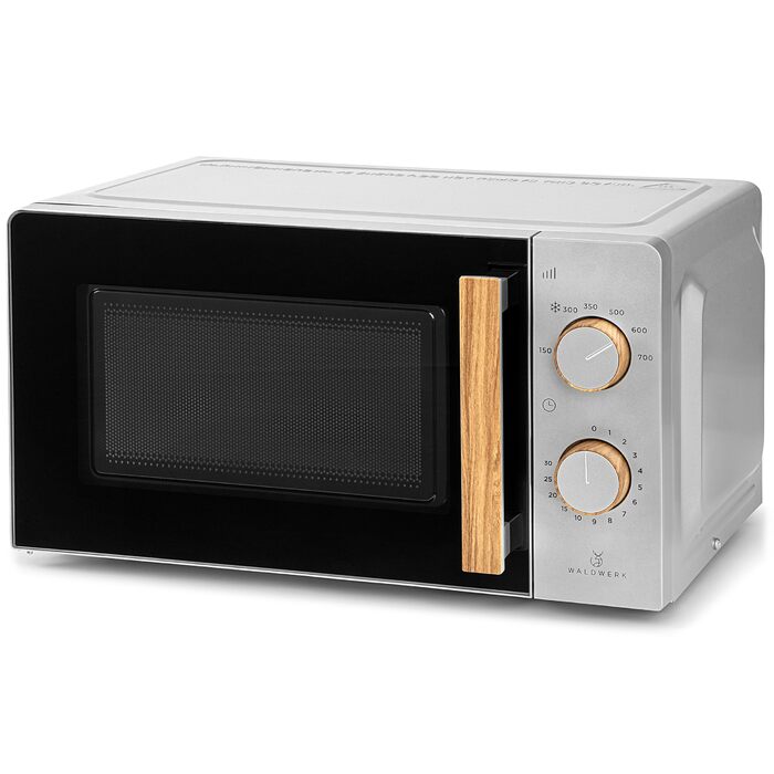Мікрохвильова піч WALDWERK 20 л, 700 Вт - просте керування, стильний дизайн
